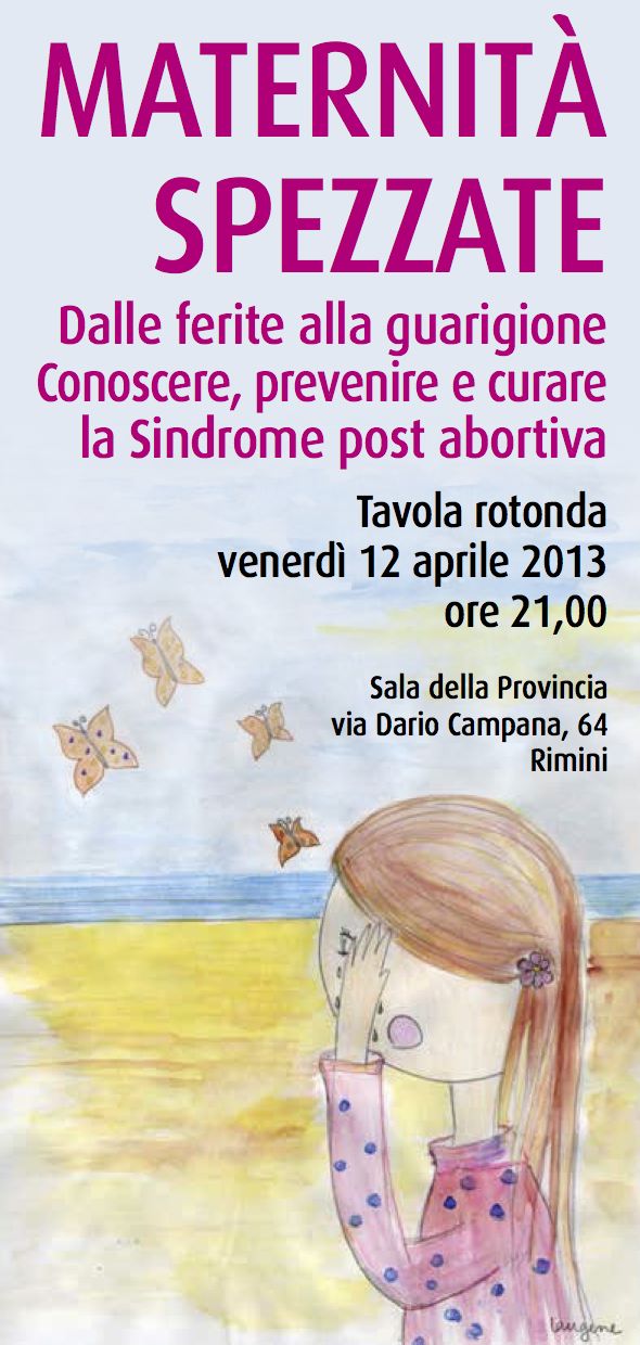 Tonino Cantelmi Convegni sindrome post abortiva 2013